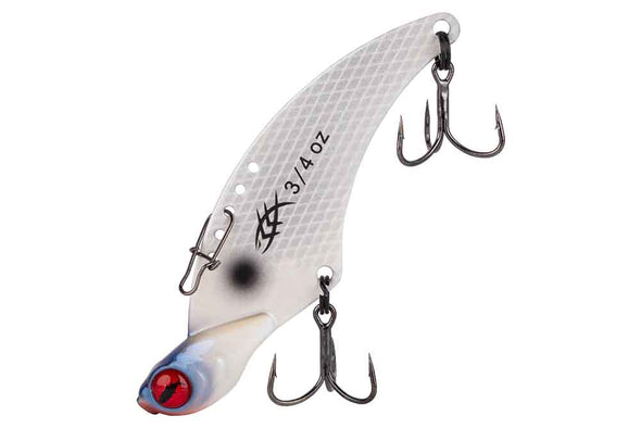 Hawkeye Blade Bait 3/4 oz, Silver Hawkeye Blade Bait 3/4 oz, Silver
