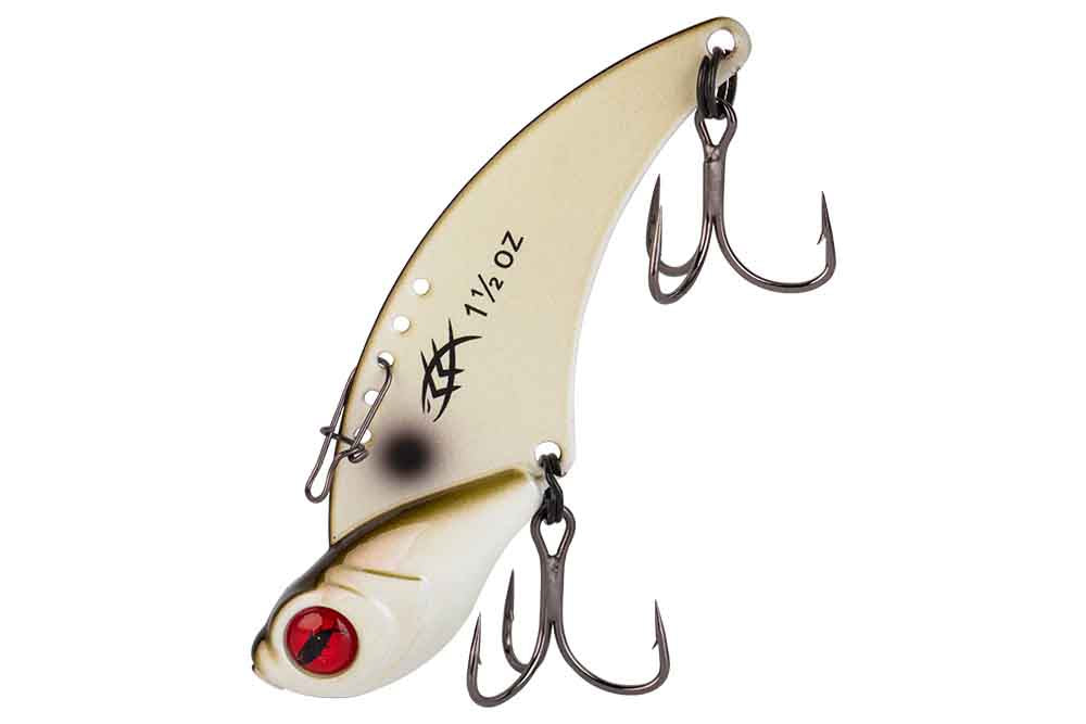 Hawkeye Blade Bait 1 and 1/2 oz Gold
