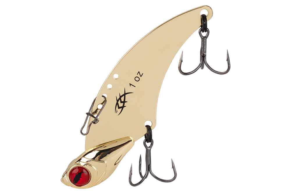 Hawkeye Blade Bait 1 oz Gold Hawkeye Blade Bait 1 oz Gold