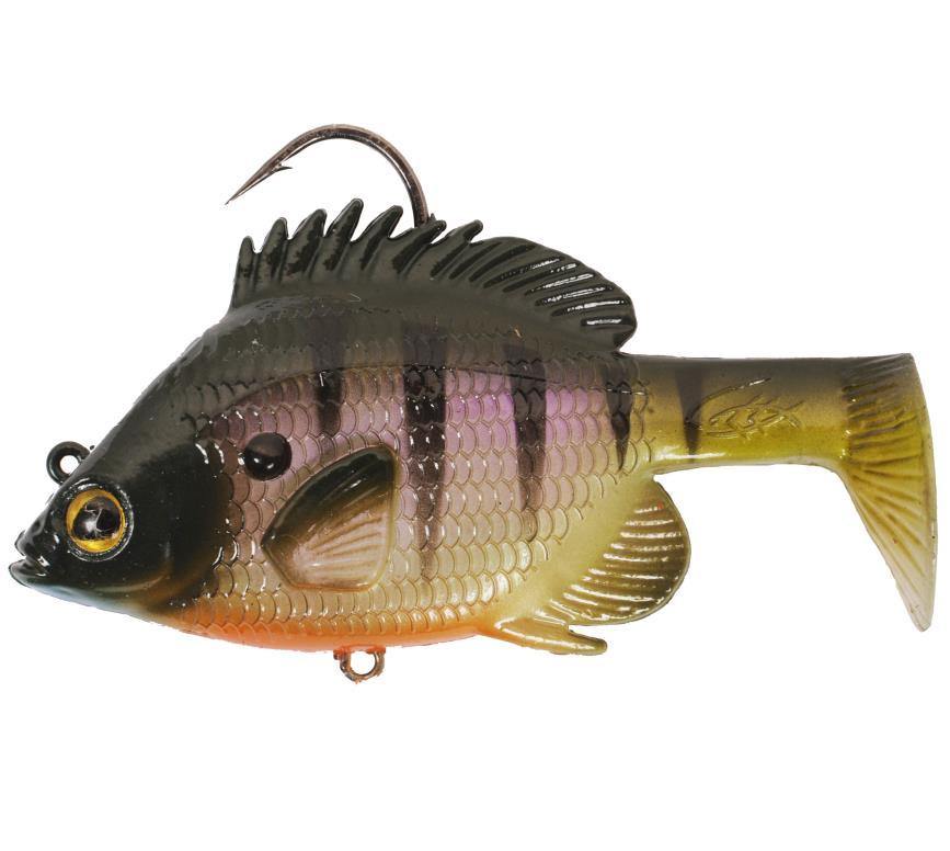 Burner Bream 4, Bright Bluegill Burner Bream 4, Bright Bluegill