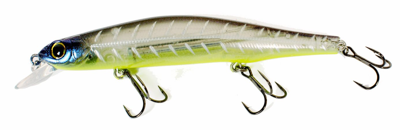 bass smasher jolt lure Jerkbait Slash 110 – THUNDERHAWK LURES