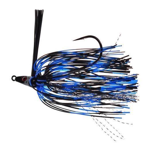 Mousehead Bass Jig 3/8 oz, Black Blue